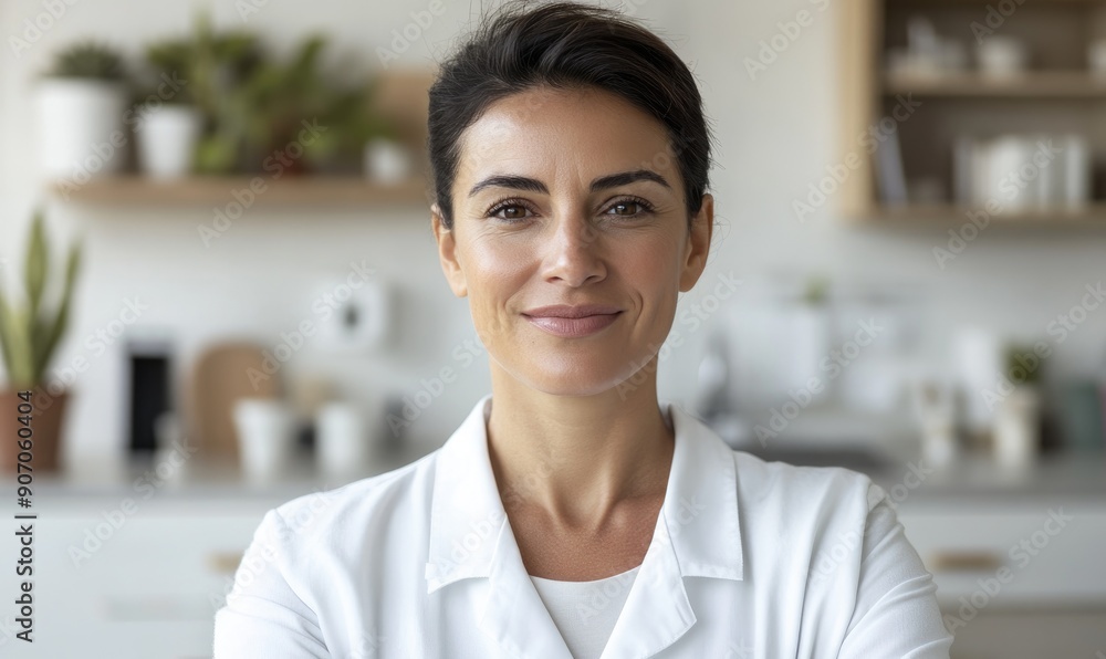 Female Occupational Therapist at the Workplace: Professional in Action