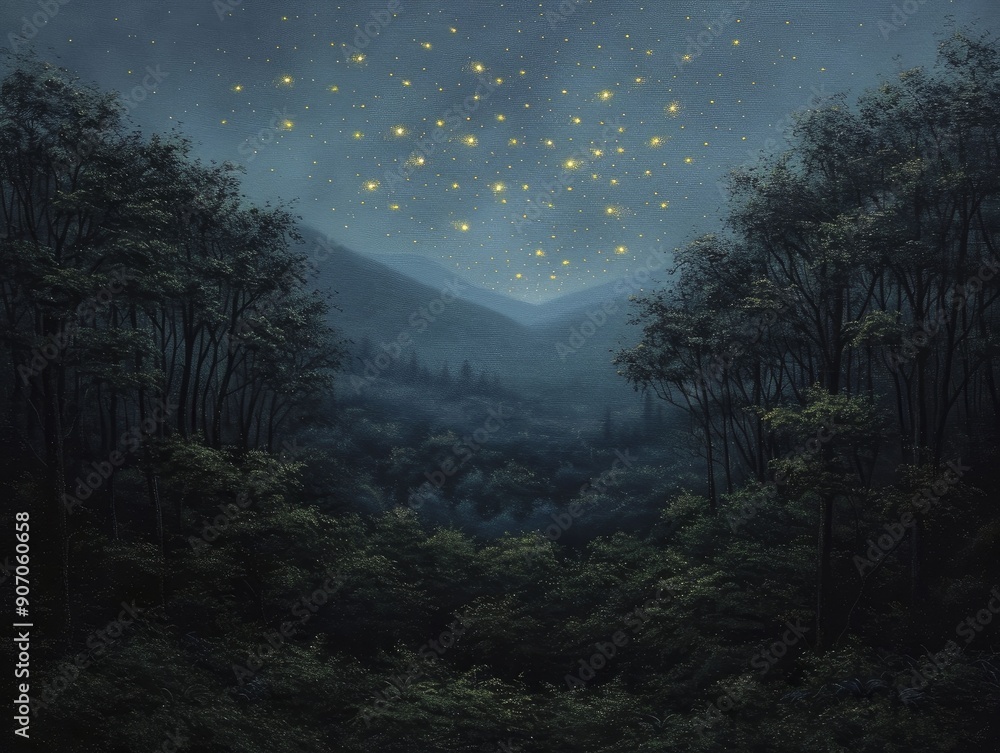 custom made wallpaper toronto digitalluminous fireflies in art, captivating creations showcasing luminous fireflies in serene environments