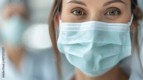 Young Women Wearing Face Masks at an Urban Location During Daytime