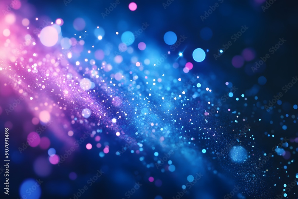 Abstract blue background with holographic starbursts Abstract blue background with holographic starbursts