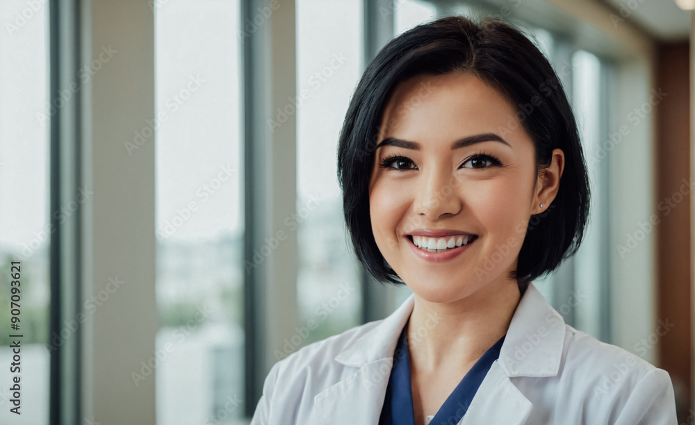 Portrait of woman doctor. Confident and Friendly doctor at a medical clinic. Portrait of woman doctor. Confident and Friendly doctor at a medical clinic.