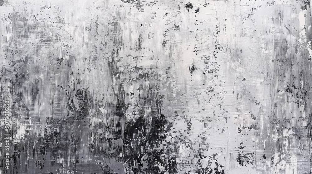 Abstract Black and White Acrylic Painting on Canvas, abstract art, textured painting, black and white, acrylic painting Abstract Black and White Acrylic Painting on Canvas, abstract art, textured painting, black and white, acrylic painting