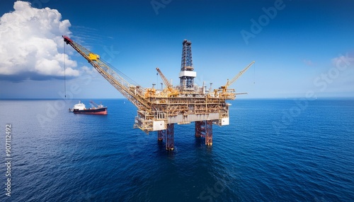 oil drilling platform