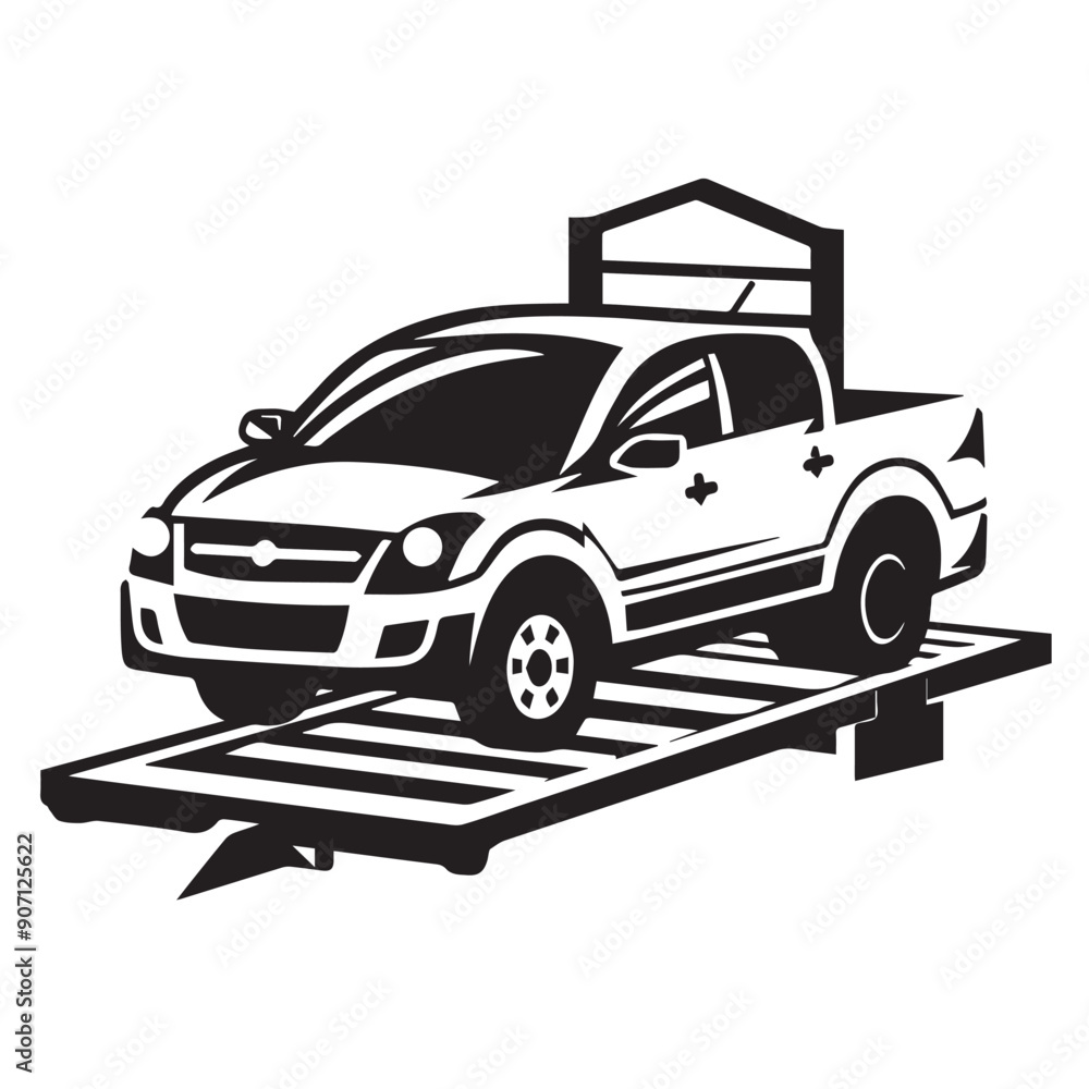 CAR CARRIER in cartoon, doodle style . Image for t-shirt, web, mobile apps and ui. Isolated 2d vector illustration in logo, icon, sketch style, Eps 10, black and white. AI Generative CAR CARRIER in cartoon, doodle style . Image for t-shirt, web, mobile apps and ui. Isolated 2d vector illustration in logo, icon, sketch style, Eps 10, black and white. AI Generative