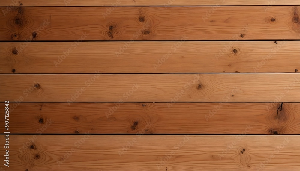 Fototapeta premium A background with a wide-plank cedar texture, featuring a warm, reddish-brown hue with visible knots and natural imperfections for a rustic, homey feel. Multiple variations available