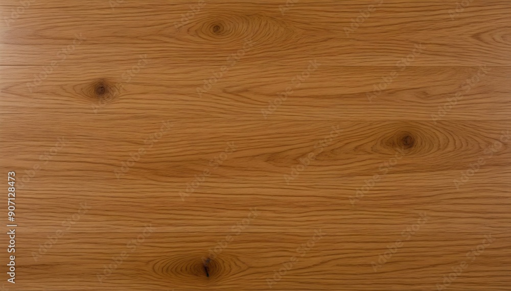 Fototapeta premium A polished oak wood background with a smooth, glossy finish, featuring subtle grain lines and a rich, warm color tone. Multiple variations available