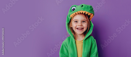 Cute Child Dressed as a Din...
