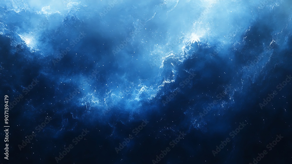 Abstract Blue Glitch Background Abstract Blue Glitch Background