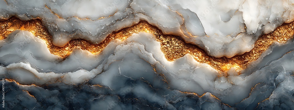 Abstract Marble Texture with Gold and Blue Veins Abstract Marble Texture with Gold and Blue Veins