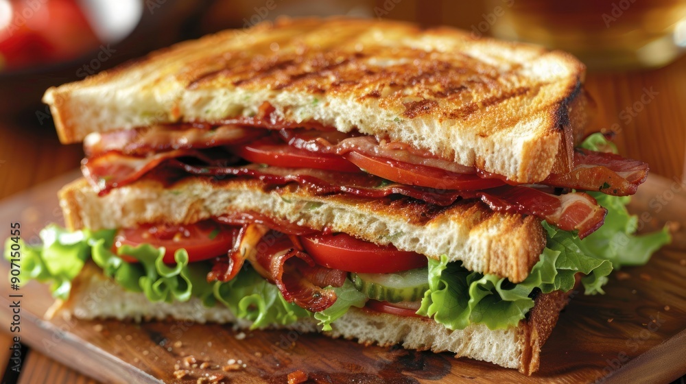 Delicious Bacon Sandwich Delicious Bacon Sandwich