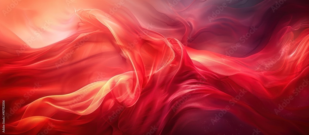 Abstract Red Fabric Texture Abstract Red Fabric Texture