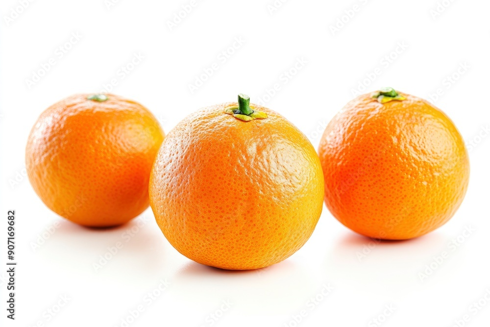 mandarin, tangerine, isolated on white background, full depth of field , ai mandarin, tangerine, isolated on white background, full depth of field , ai