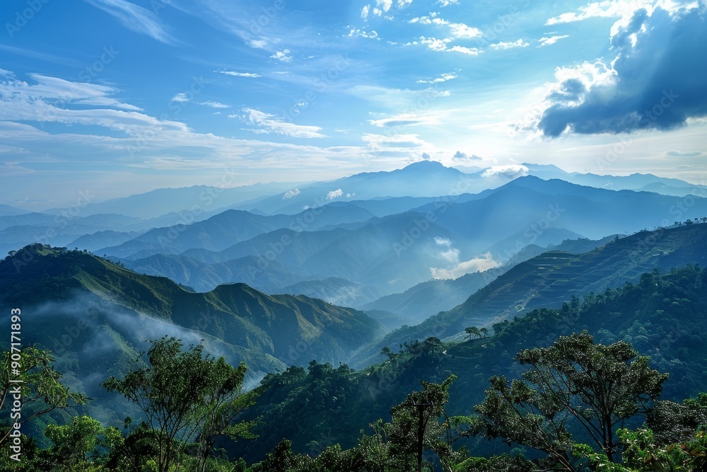 Professional photography showcasing breathtaking mountain scenery in natural surroundings