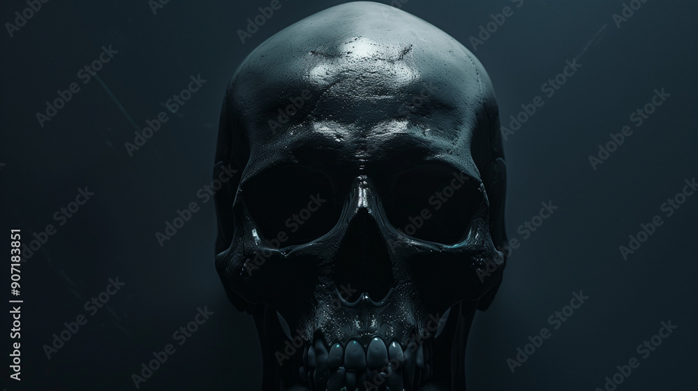 Detailed abstract of illustration skull, dark, gothic art. Detailed abstract of illustration skull, dark, gothic art.