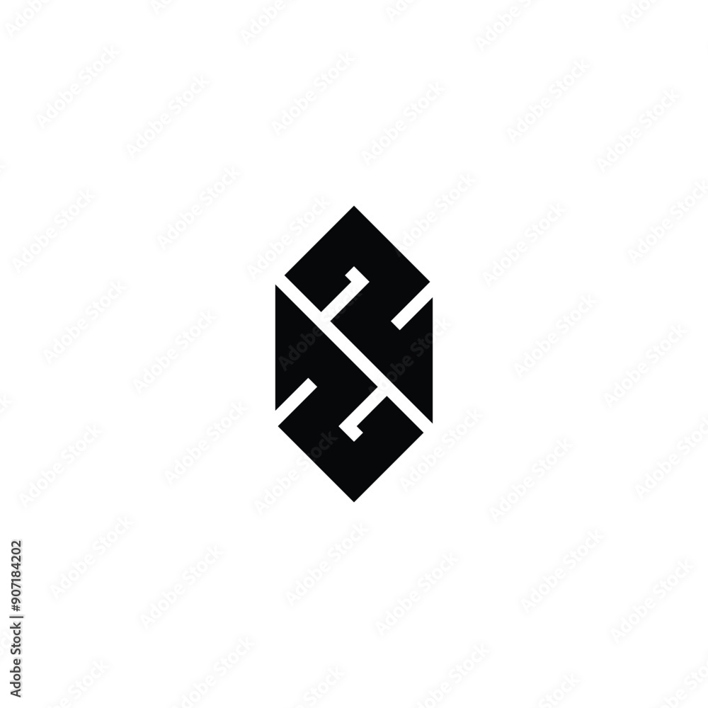 Number 22 hexagon, gem geometric symbol simple logo vector Number 22 hexagon, gem geometric symbol simple logo vector