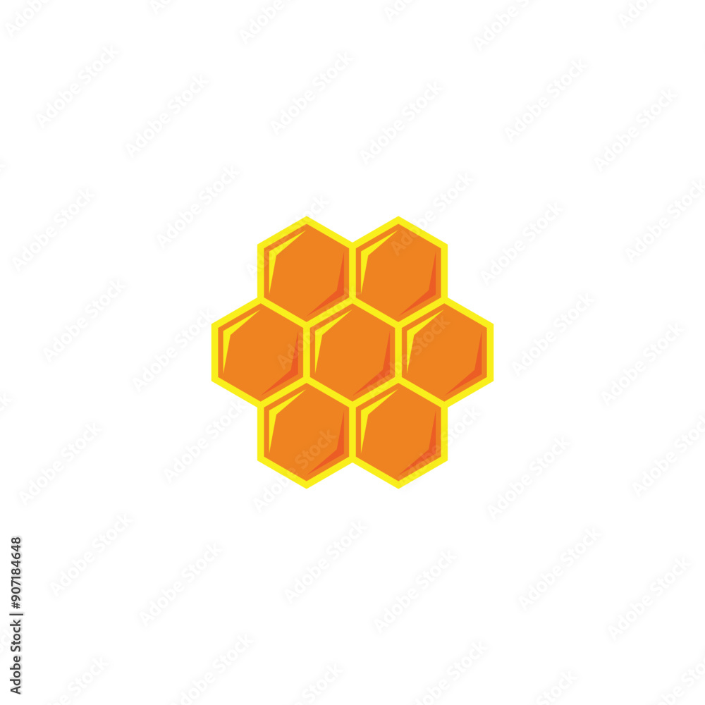 Hexagons, honey, natural, background, geometric symbol simple logo vector Hexagons, honey, natural, background, geometric symbol simple logo vector