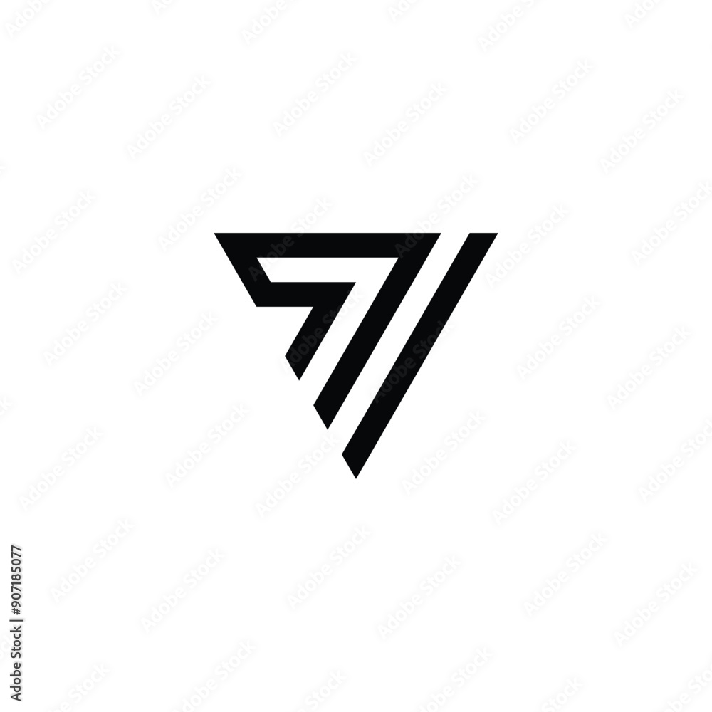number 71 triangle geometric symbol simple logo vector number 71 triangle geometric symbol simple logo vector