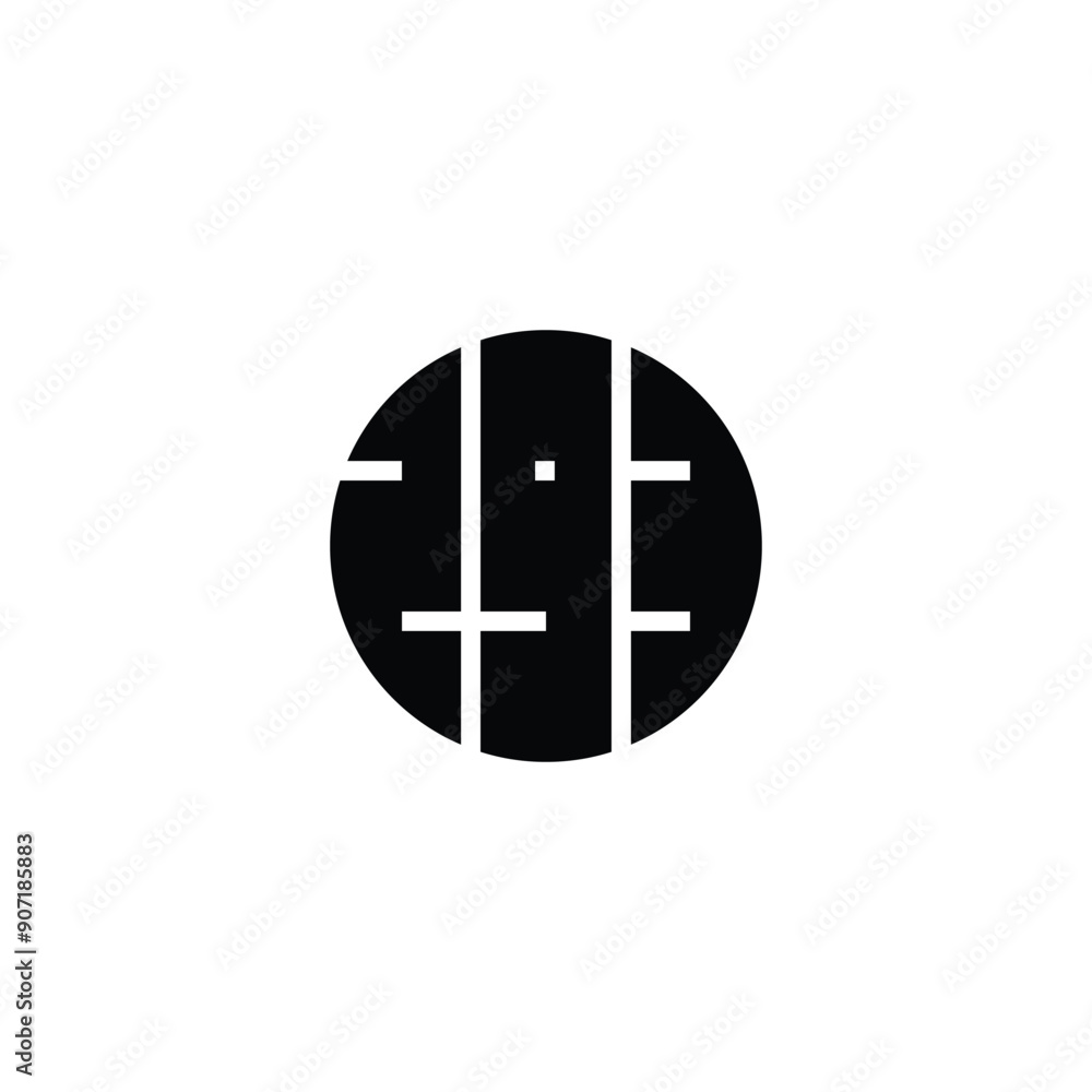 Number 2 9 3 circle, square geometric symbol simple logo vector Number 2 9 3 circle, square geometric symbol simple logo vector