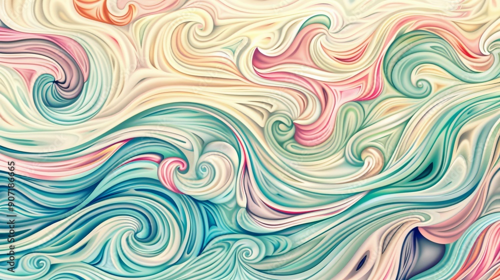 Abstract multi color Wave Flowing dynamic Background Abstract multi color Wave Flowing dynamic Background