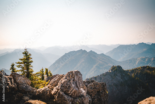 Top of the Olympic Mountain Range