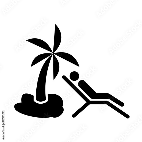 Relaxed icon template