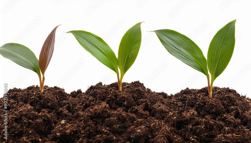 A tender plant seedling and baby plants beautifully isolated on white background, showcasing their fresh, green growth and natural elegance. Perfect for nature lovers and gardening enthusiasts A tender plant seedling and baby plants beautifully isolated on white background, showcasing their fresh, green growth and natural elegance. Perfect for nature lovers and gardening enthusiasts