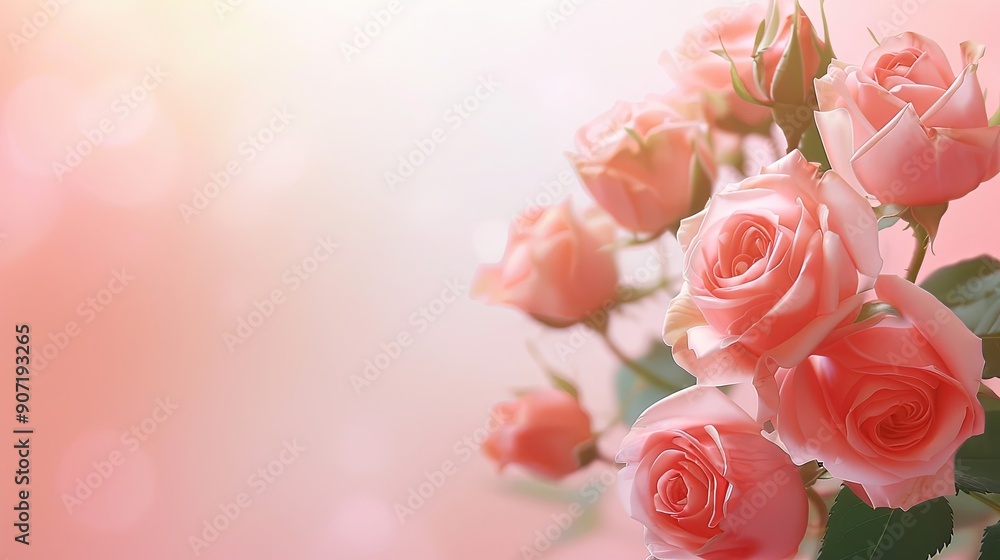 Stylish PowerPoint Background with Internet Theme, Featuring a Rose and Gradient Design for a Clean and Refreshing Presentation Aesthetic Stylish PowerPoint Background with Internet Theme, Featuring a Rose and Gradient Design for a Clean and Refreshing Presentation Aesthetic