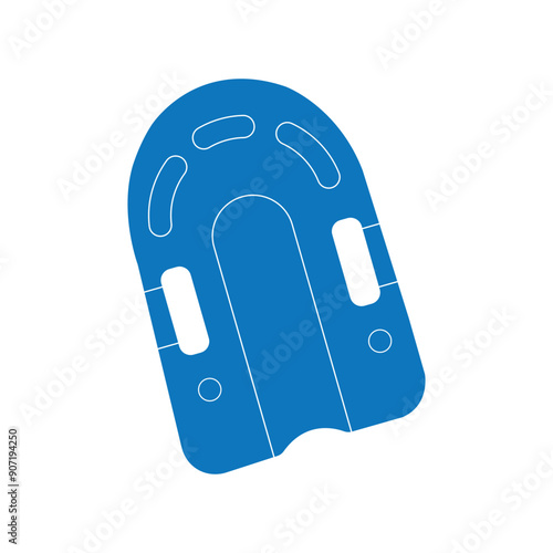 swimming board icon design