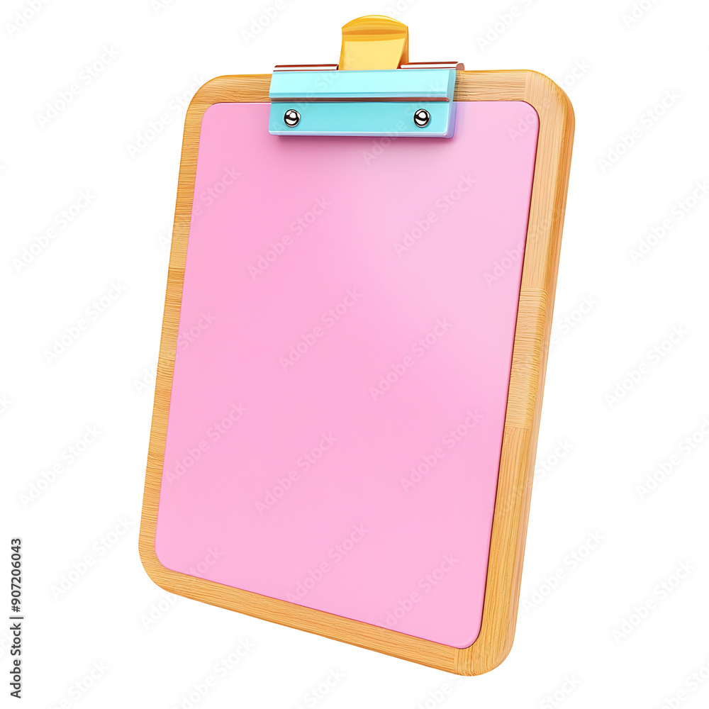 Set of colors clipboard Isolated on Transparent Background Set of colors clipboard Isolated on Transparent Background