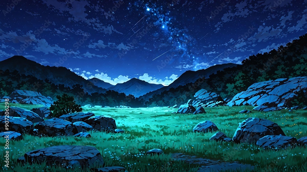 white pocket usa natural wonders around the world night view anime theme white pocket usa natural wonders around the world night view anime theme