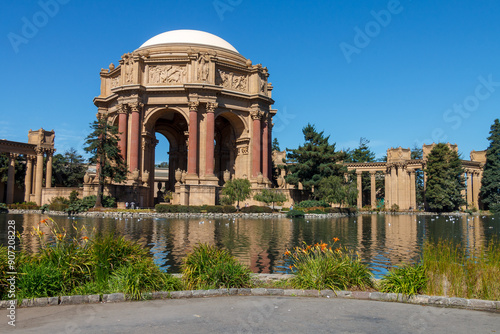 Obraz na płótnie Palace of Fine Arts San Francisco Bay, Califronia w salonie