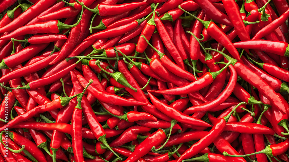 red hot chili peppers, spicy ingredients, ai generated red hot chili peppers, spicy ingredients, ai generated