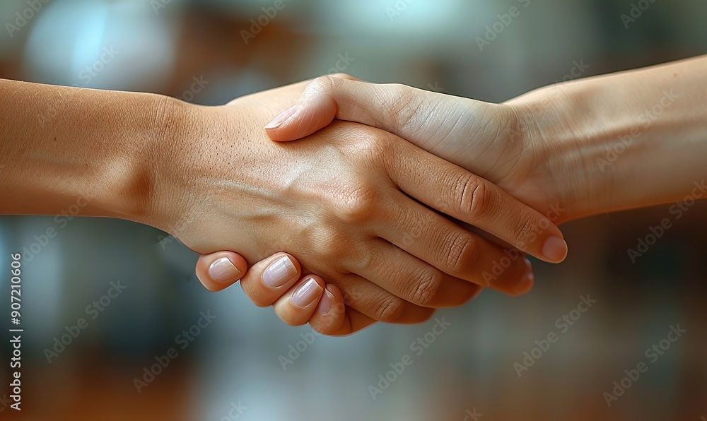 A close-up shot of a handshake between two individuals, with a shallow depth of field highlighting their hands against a blurred background, symbolizes partnership and agreement. A close-up shot of a handshake between two individuals, with a shallow depth of field highlighting their hands against a blurred background, symbolizes partnership and agreement.
