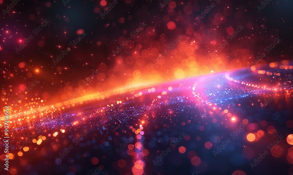 An abstract digital scene with glowing lines and particles represents high-speed data transfers and the flow of information in a futuristic tech environment. An abstract digital scene with glowing lines and particles represents high-speed data transfers and the flow of information in a futuristic tech environment.