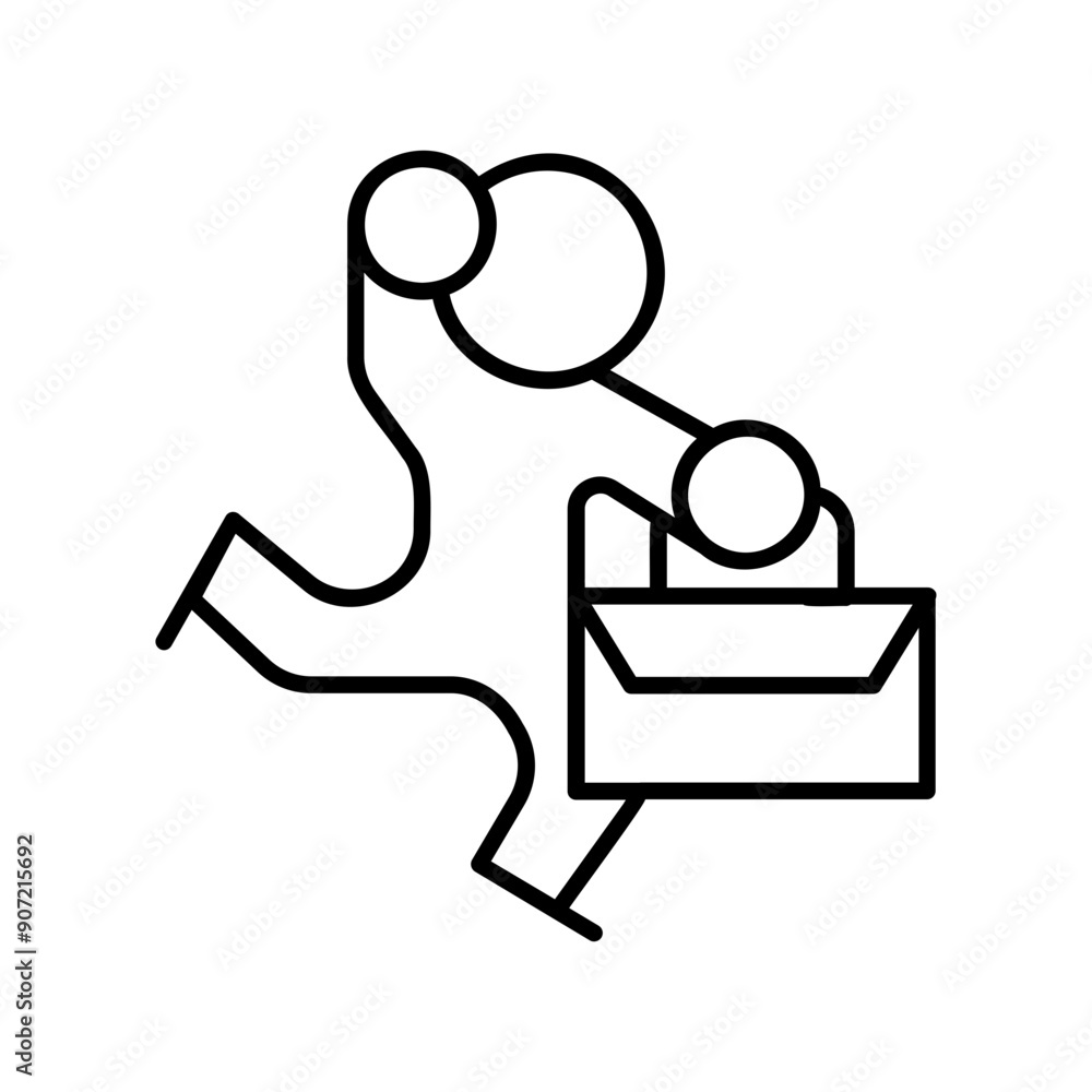 person jumping with briefcase person jumping with briefcase