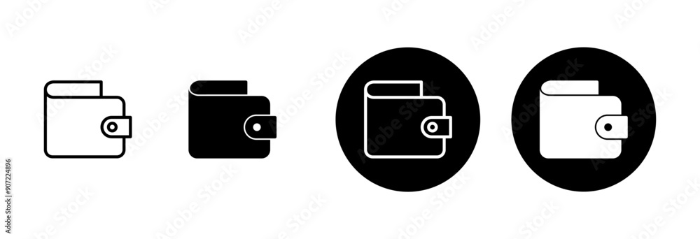 Wallet Icon vector isolated on white background. money wallet icon Wallet Icon vector isolated on white background. money wallet icon