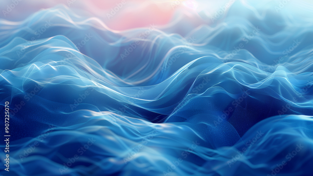 Abstract blue water wave background Abstract blue water wave background