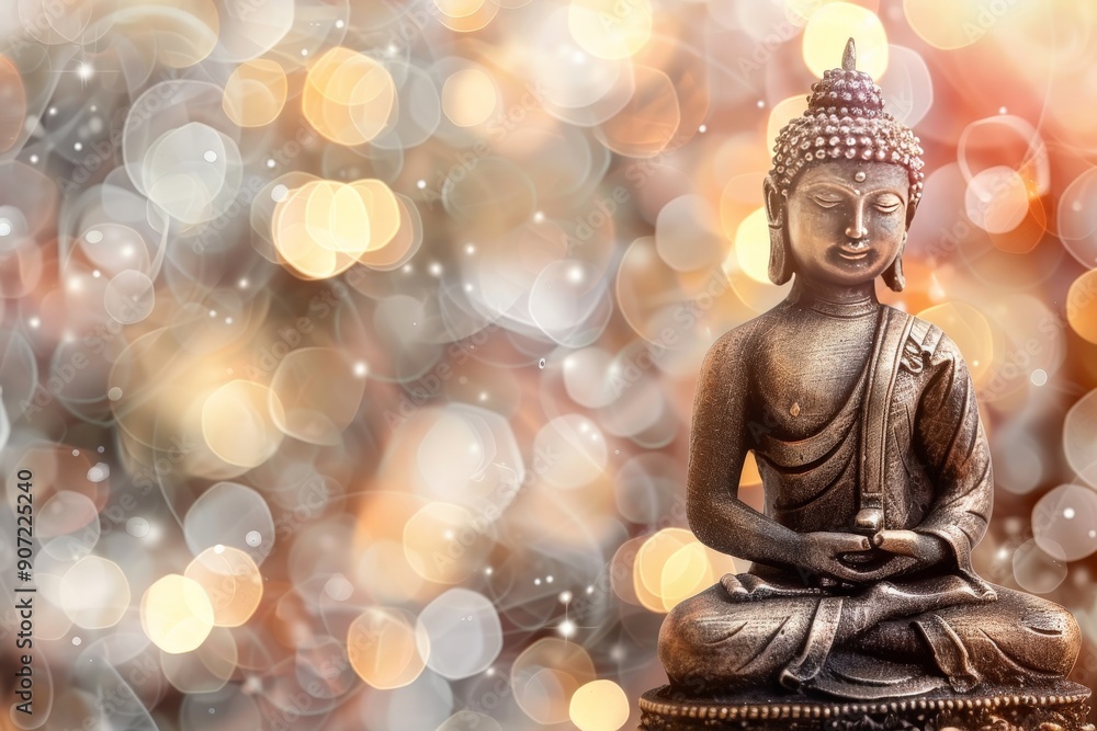 buddha blurry bokeh buddha blurry bokeh