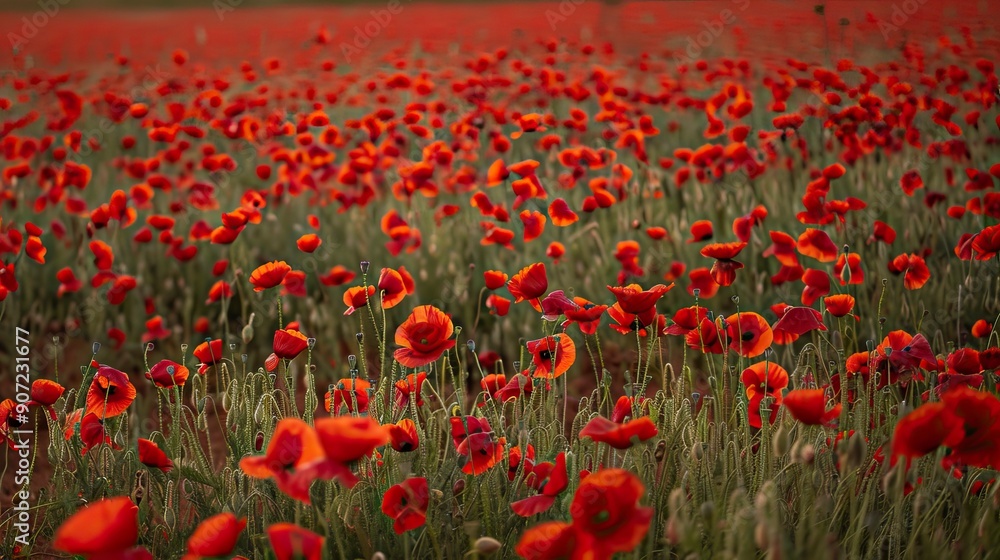 Obraz premium Field of poppies