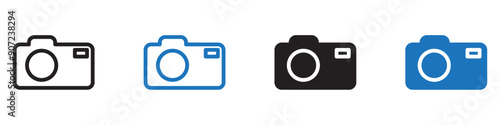 Camera icon Group symbol or sign vector