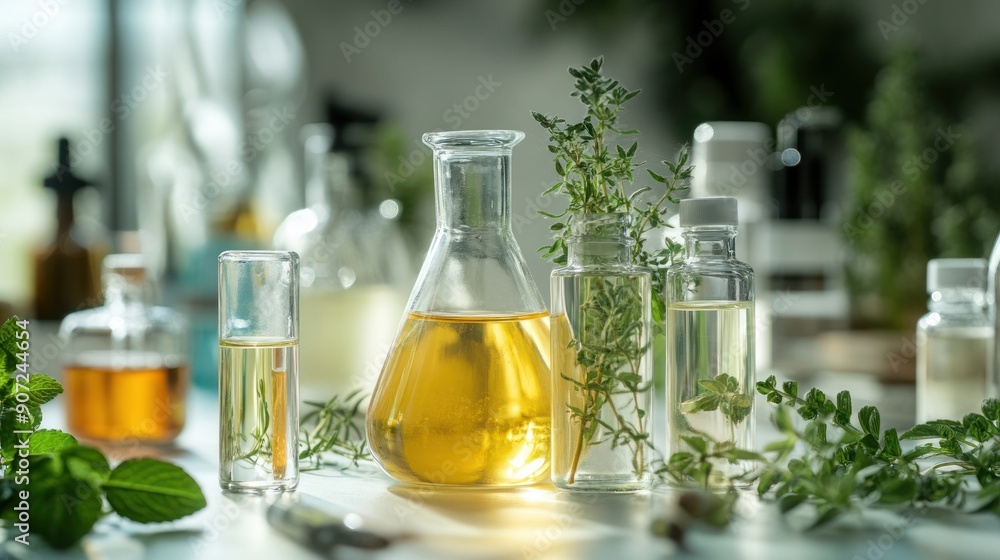 Essential Oils and Herbs in Laboratory Essential Oils and Herbs in Laboratory