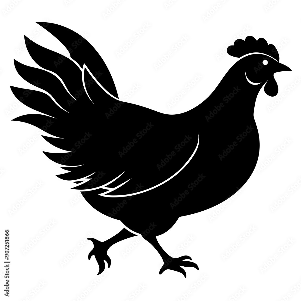 chicken isolated on white, chicken vector illustration, pet vector art, chicken silhouette, rooster vector icon, eps, baby hen chicken isolated on white, chicken vector illustration, pet vector art, chicken silhouette, rooster vector icon, eps, baby hen