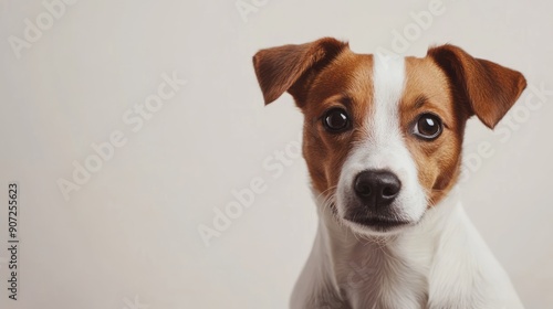 Portrait of a Jack Russell Terrier