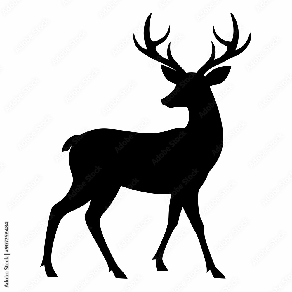deer illustration, deer vector illustration, pet vector art, deers silhouette, animal vector icon, eps, Cartoon deer deer illustration, deer vector illustration, pet vector art, deers silhouette, animal vector icon, eps, Cartoon deer