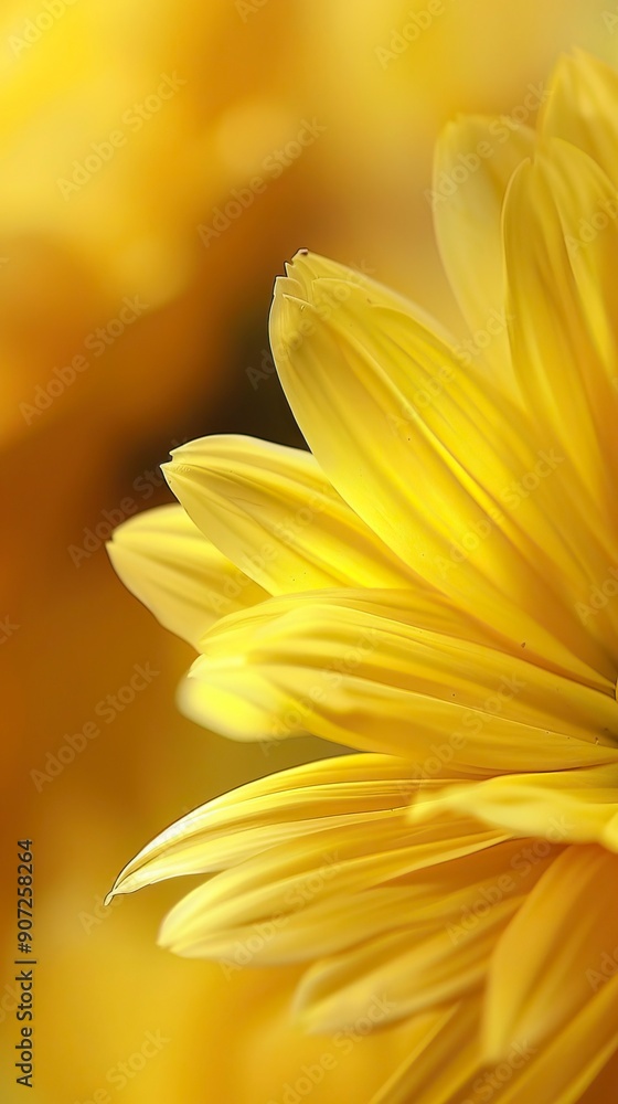 Obraz premium Yellow kwiaty in nature 
