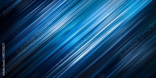 Abstract Blue Diagonal Lines Background