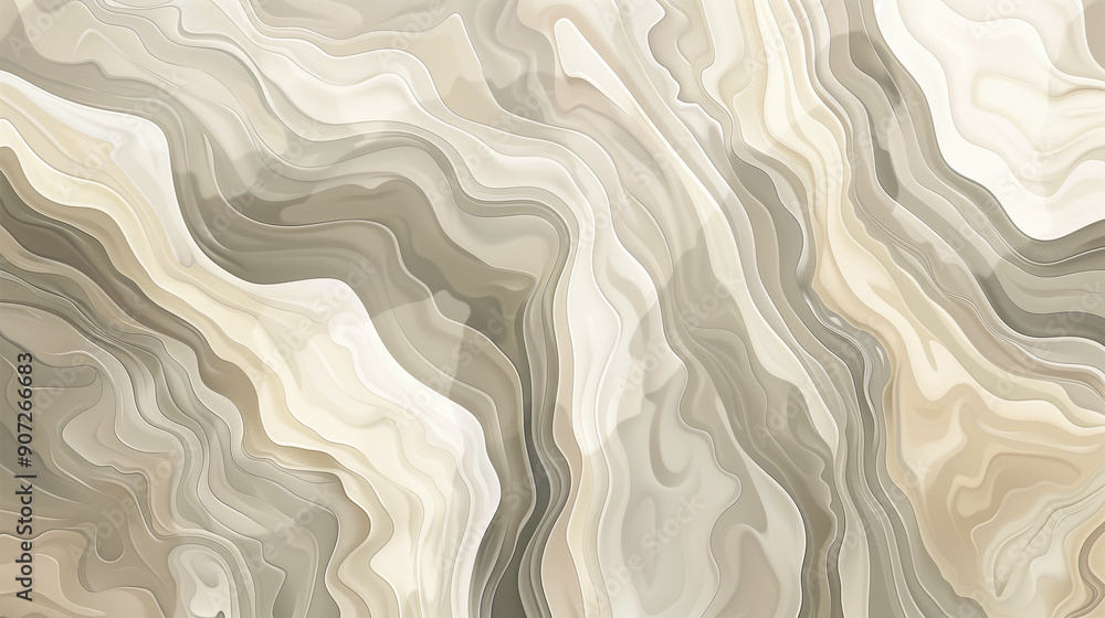 Natural marble pattern with wavy lines in earthy tones and organic texture Natural marble pattern with wavy lines in earthy tones and organic texture