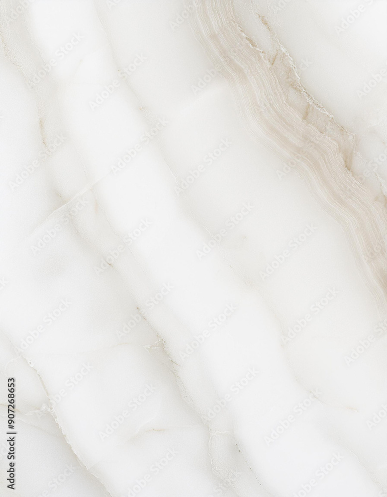 Obraz premium White marble with a smooth surface and a subtle natural pattern.