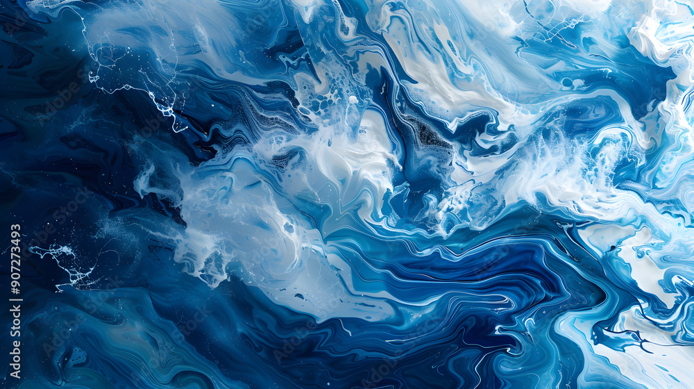 Abstract waves flowing across the canvas background illustration Abstract waves flowing across the canvas background illustration