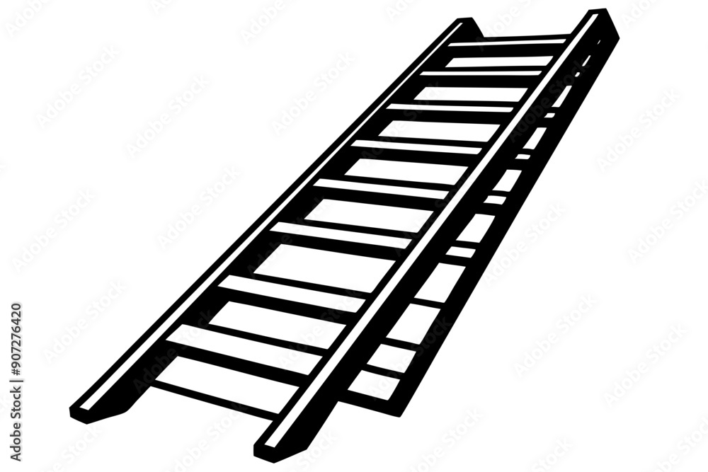 Ladder silhouette vector illustration, Ladder vector logo. ladder Flat icon
Ladder silhouette vector illustration, Ladder vector logo. ladder Flat icon